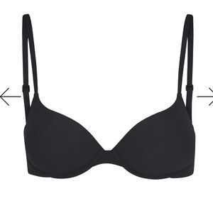 Skims fits everybody push up Demi bra onyx 38DD